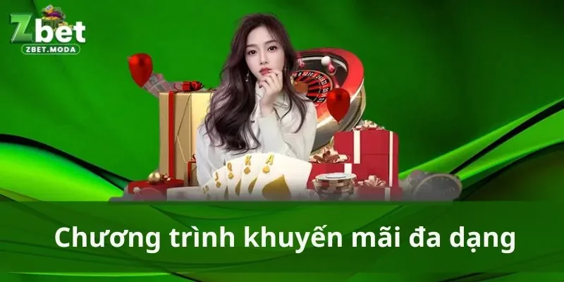 Chương trình khuyến mãi đa dạng tại Zbet