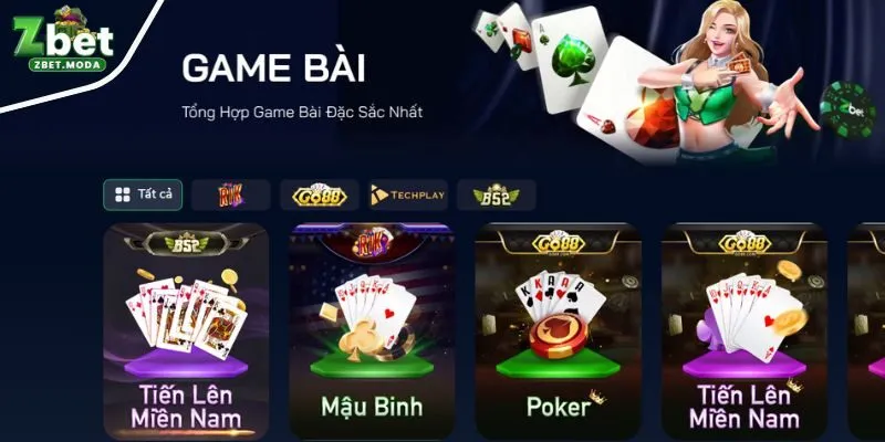 Giới thiệu chung về Zbet game bài đổi thưởng