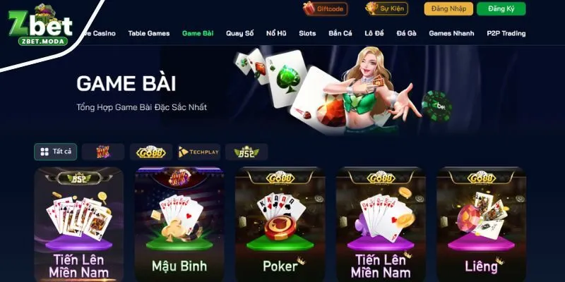 Giới thiệu về game bài Zbet