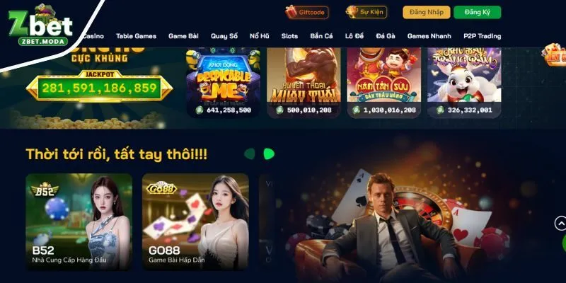 Nhiều khuyến mãi hấp dẫn tại Game bài Zbet